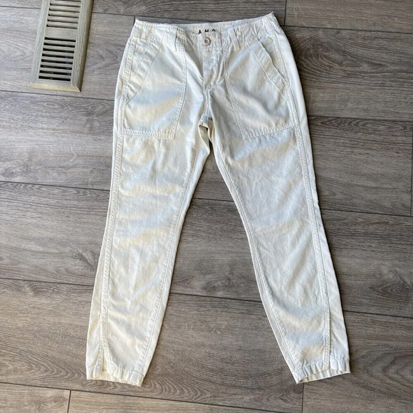 Women's AMO Army Twist Utility Cropped Pants Size 24 - Picture 4 of 12